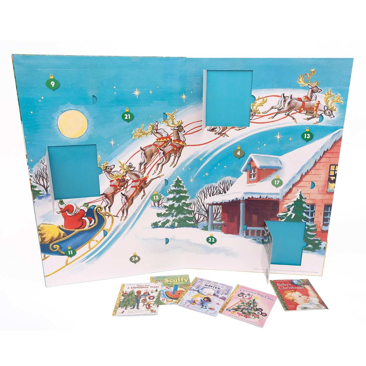 Little Golden Books Advent – inside pages