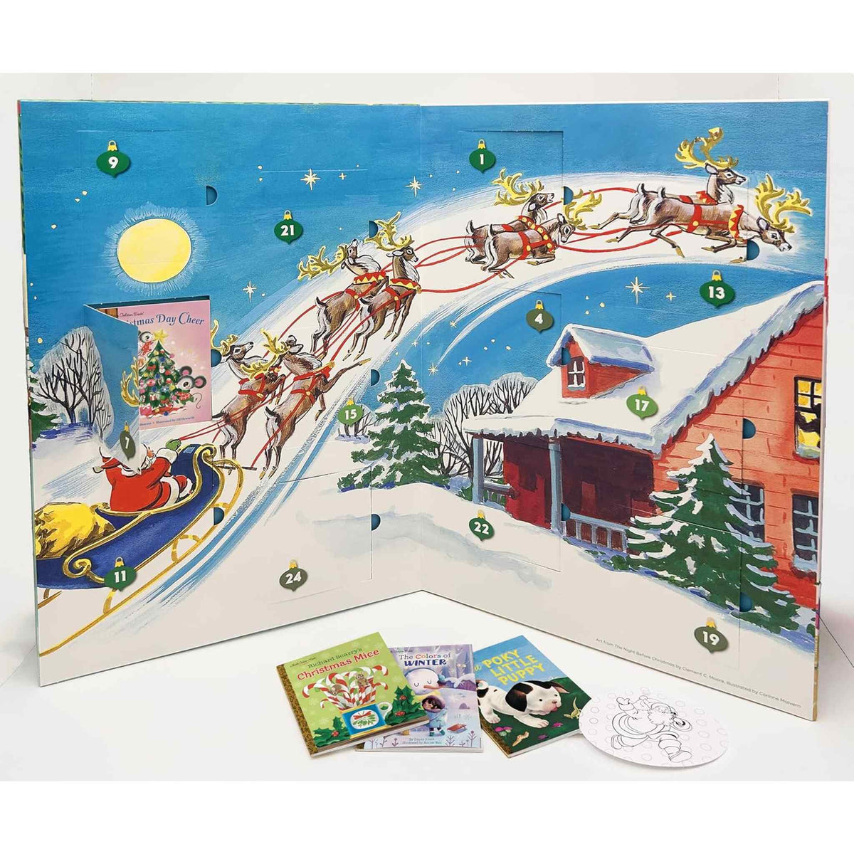Little Golden Books Advent – inside pages