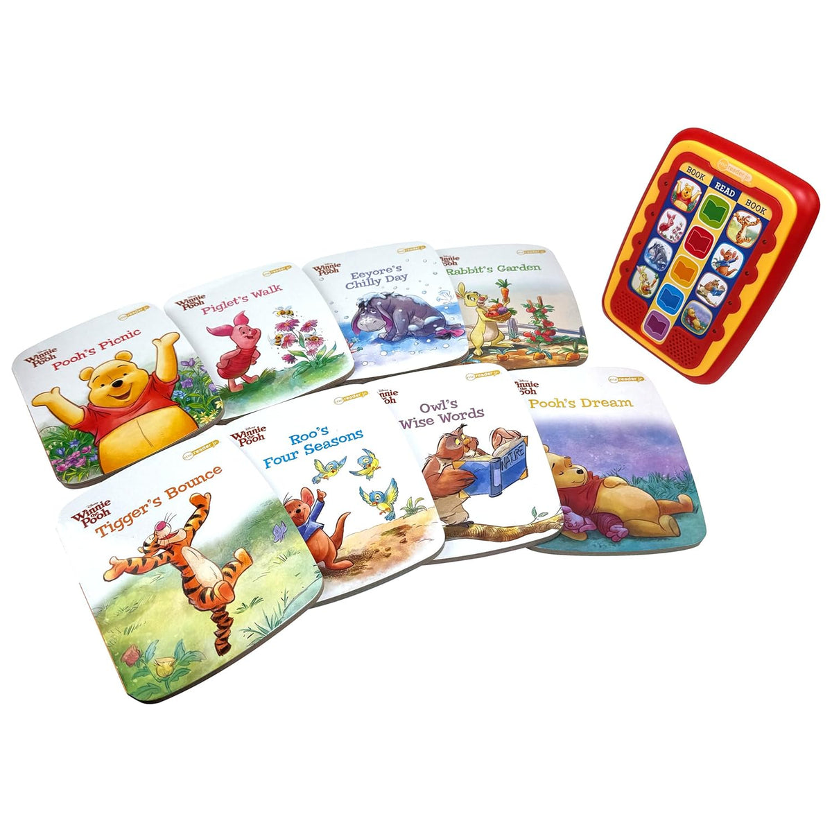 Disney Winnie the Pooh Friendly Stories: Me Reader Jr 8 Board Books - My Little J
