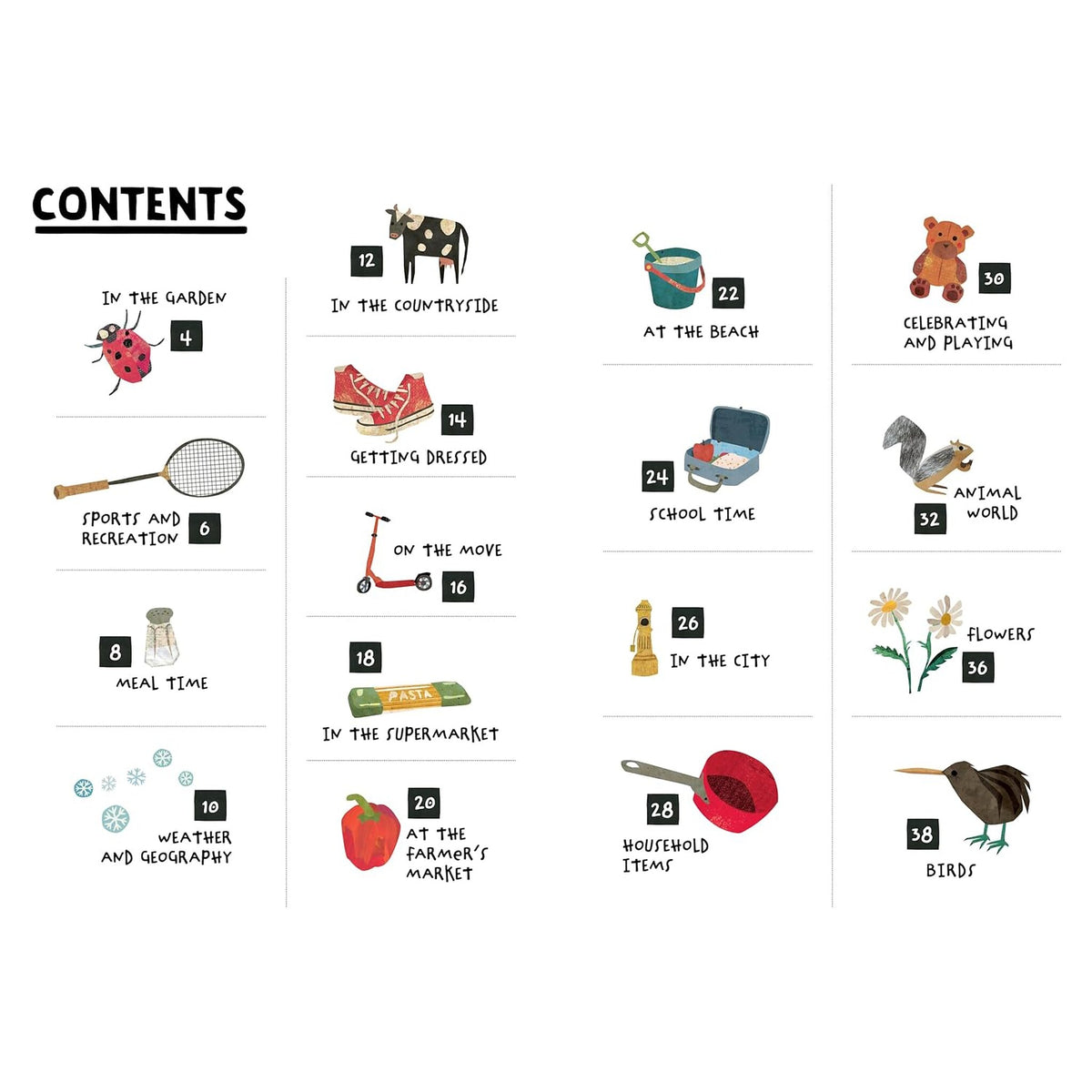 Barefoot Books So Many Things – inside pages