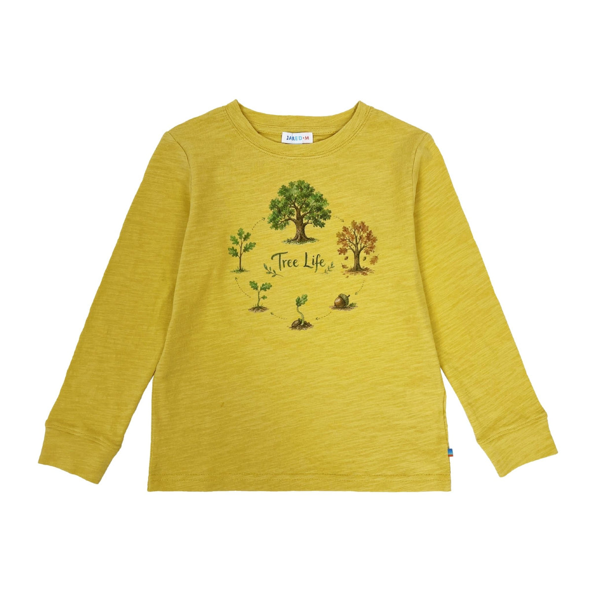 Boys LS Crew Neck Prints Tee - Tree Life