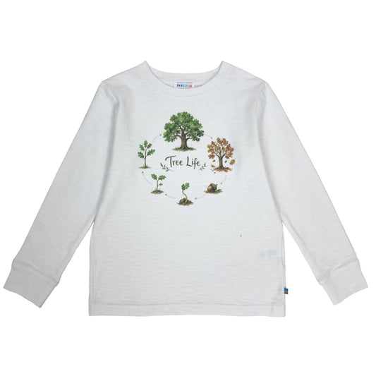 Boys LS Crew Neck Prints Tee - Tree Life