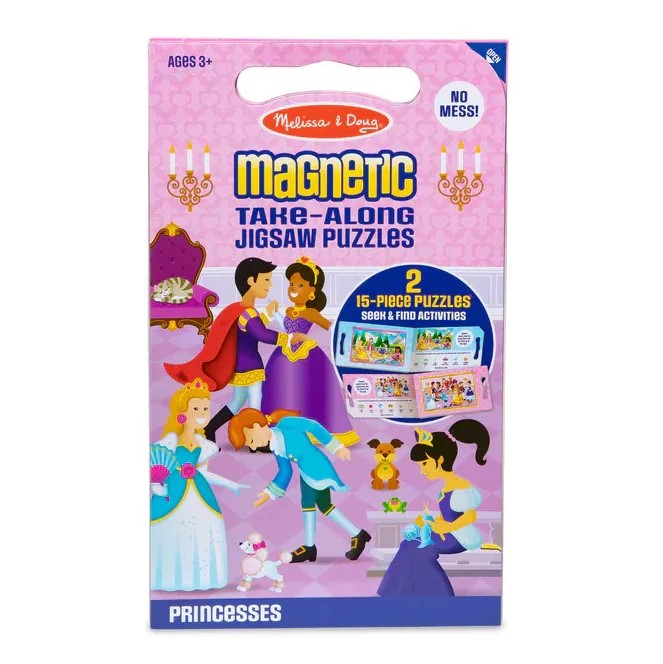 Take Along Magnetic Jigsaw Puzzles - Princess