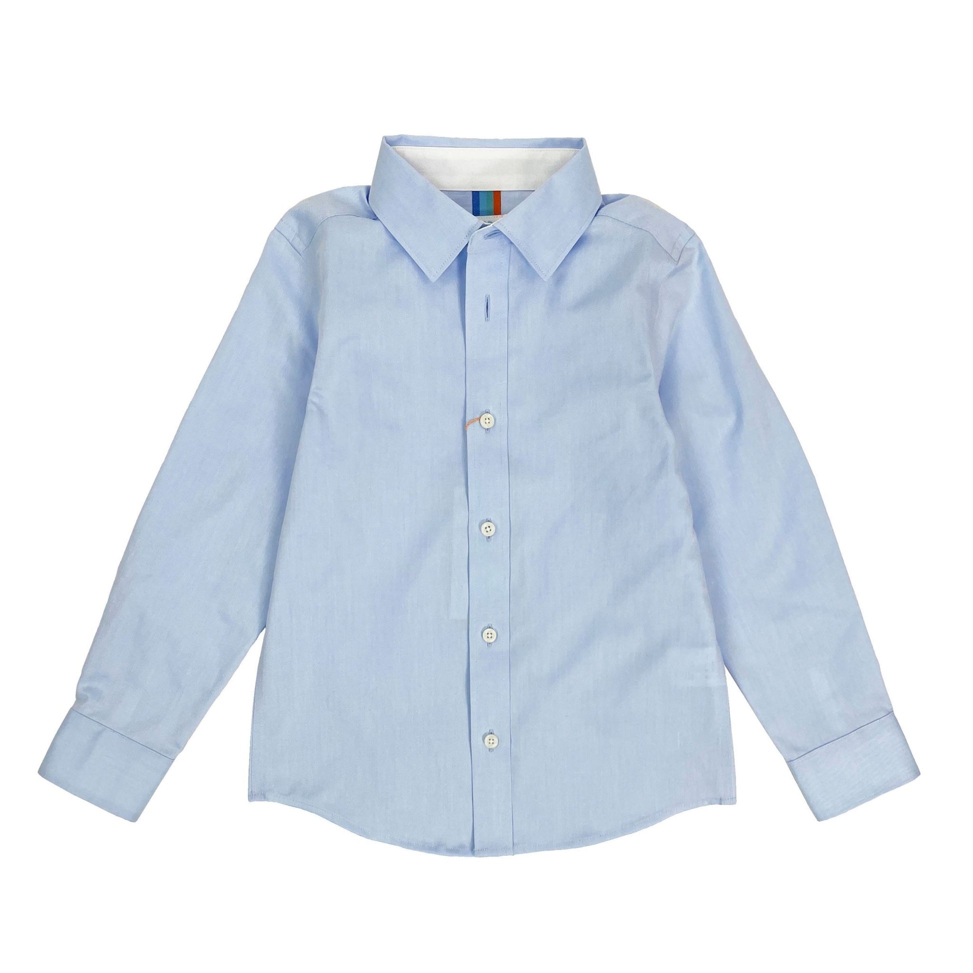 Boys NOS LS Spread Collar Basic Shirt - Solid - My Little J