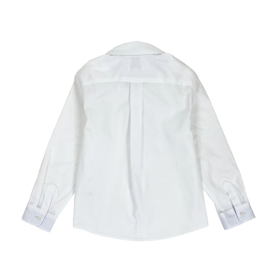 Boys NOS LS Spread Collar Basic Shirt - Solid - My Little J