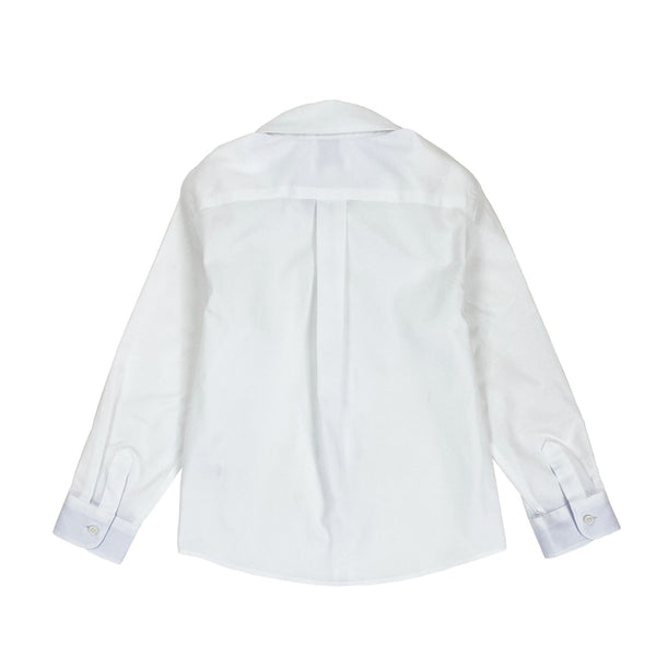 Boys NOS LS Spread Collar Basic Shirt - Solid - My Little J