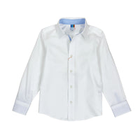 Boys NOS LS Spread Collar Basic Shirt - Solid - My Little J