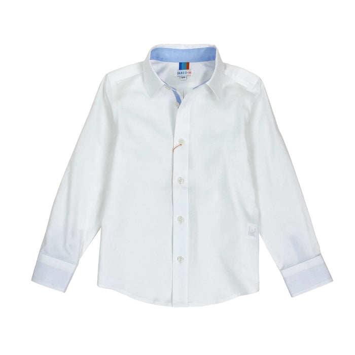 Boys NOS LS Spread Collar Basic Shirt - Solid - My Little J