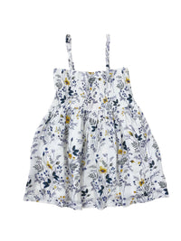 Girl's Sleeveless Floral Sundress