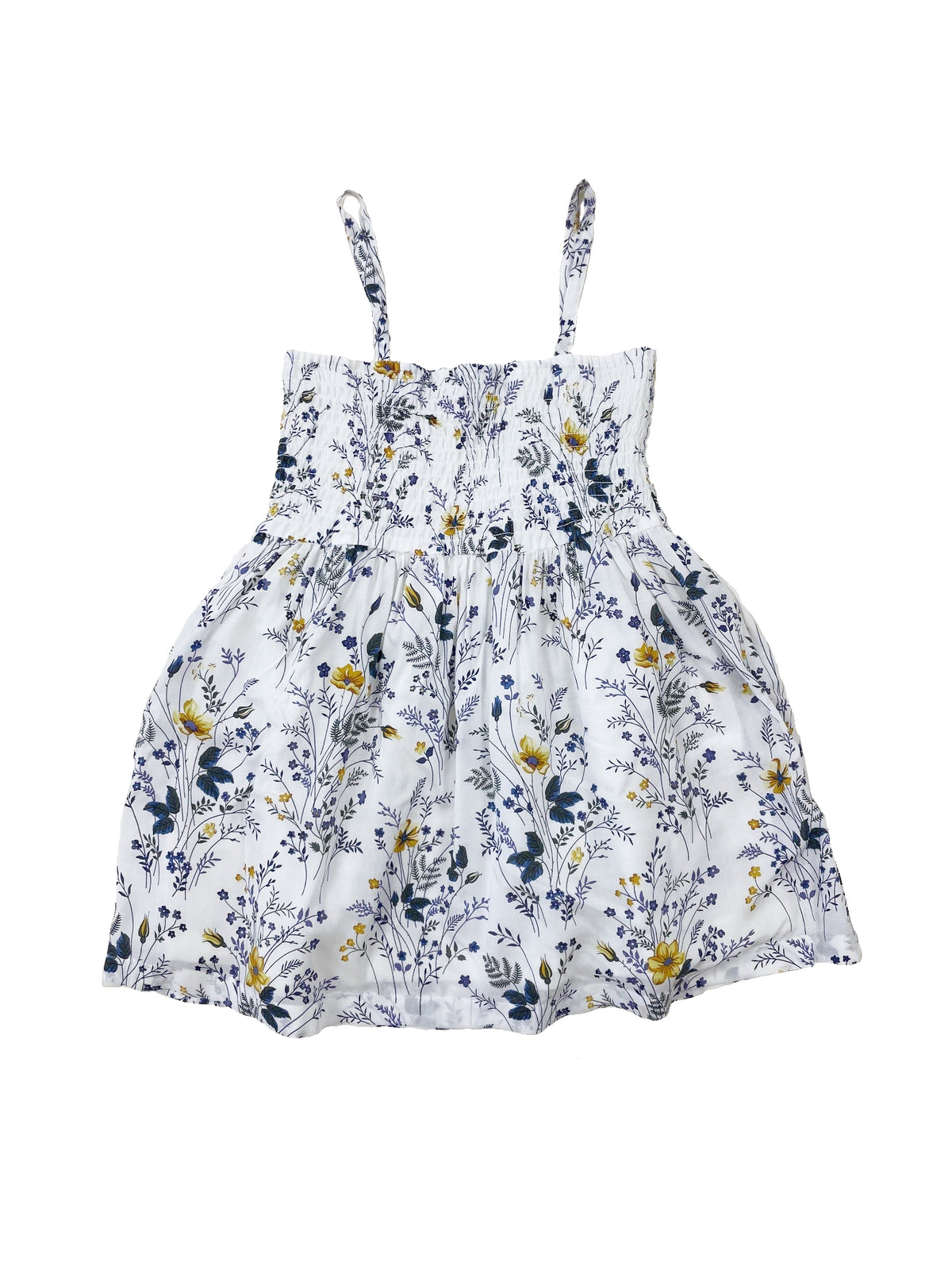 Girl's Sleeveless Floral Sundress