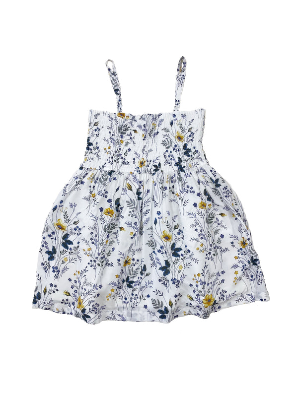 Girl's Sleeveless Floral Sundress