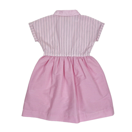 Girls Miranda Dress - Mixed Stripes - My Little J