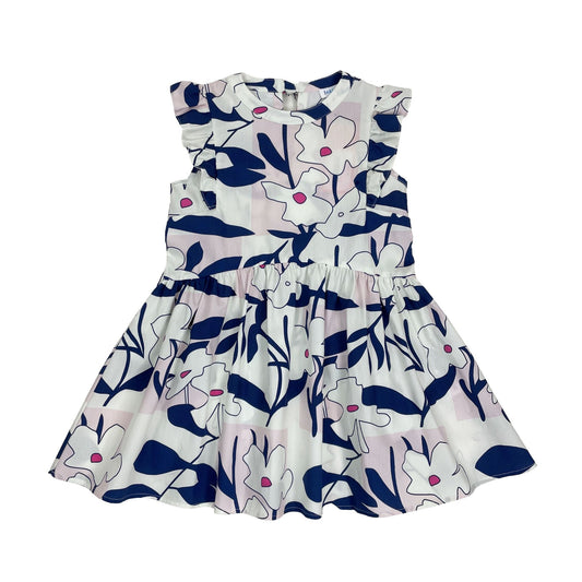 Girls Andie Dress - Abstract Floral - My Little J