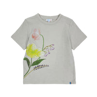 Girls SS Crew Neck - Flowers Prints - My Little J