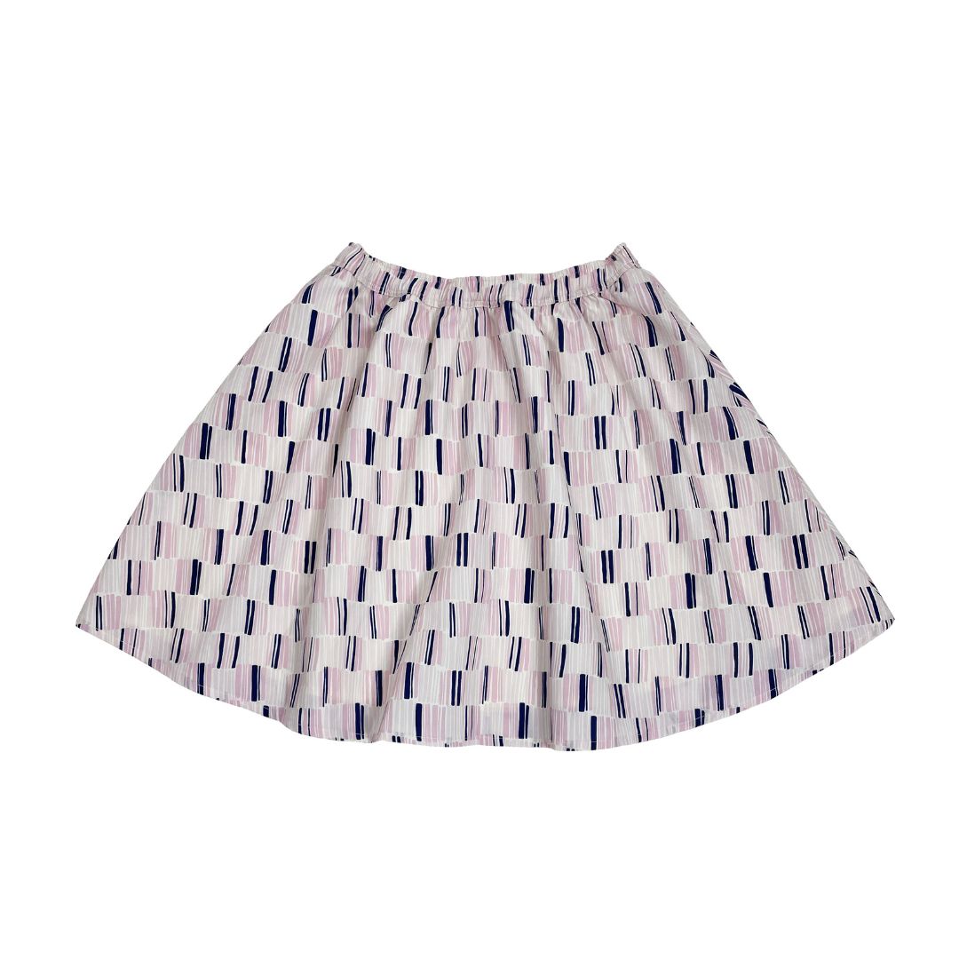 Girls Serena Skirt - Geometric - My Little J