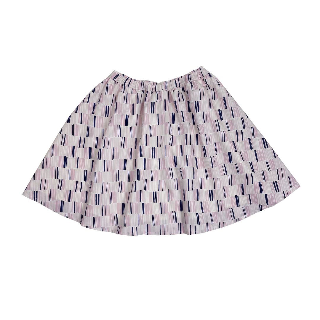 Girls Serena Skirt - Geometric - My Little J