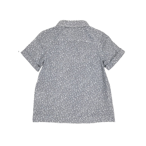 Girl SS Woven Blouse - Floral Print - My Little J