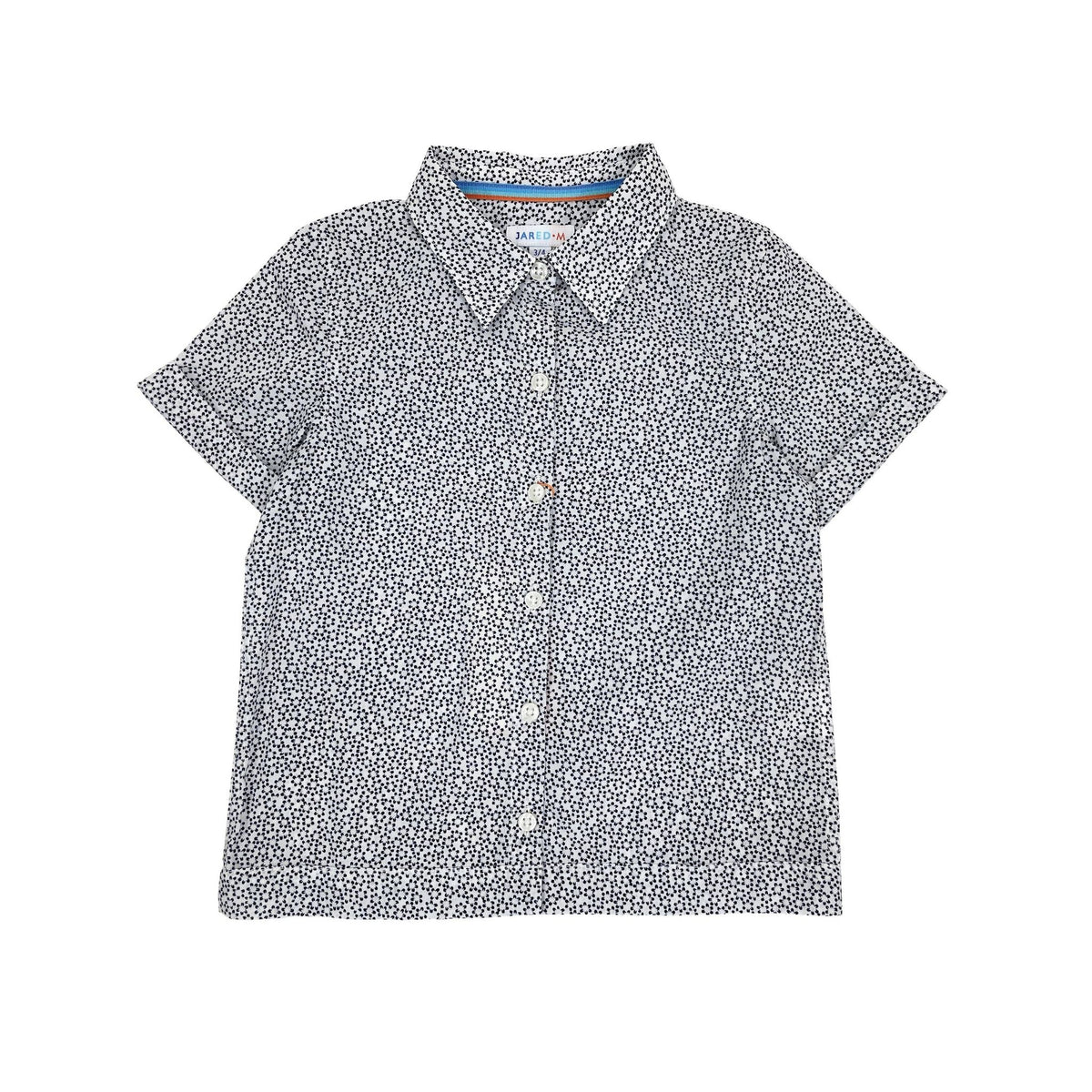 Girl SS Woven Blouse - Floral Print - My Little J