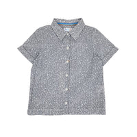 Girl SS Woven Blouse - Floral Print - My Little J