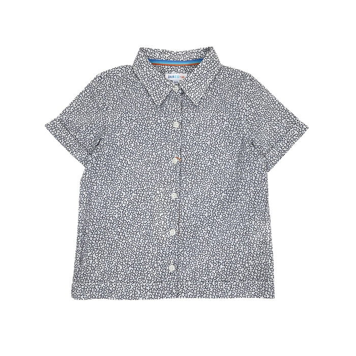 Girl SS Woven Blouse - Floral Print - My Little J