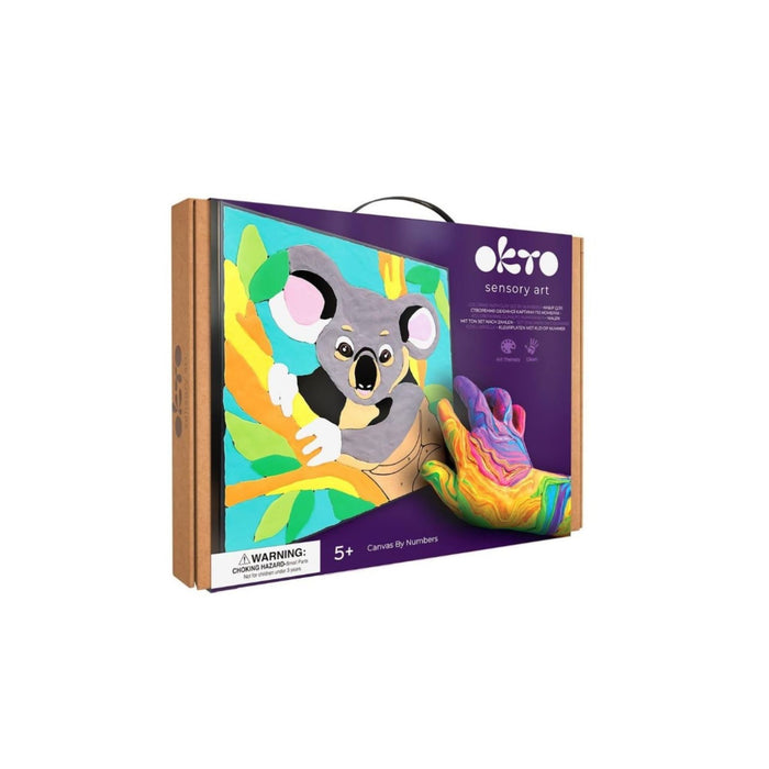 Okto Coloring with clay by numbers Koala