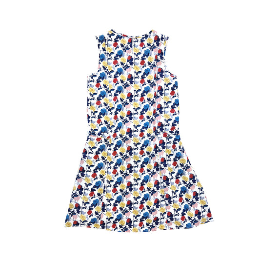 Ladies floral Sleeveless Dress - My Little J