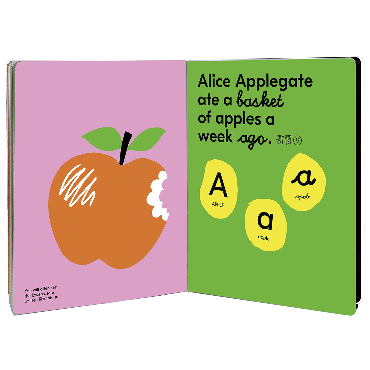 Alice Ate an Apple: The World of Letters - My Little J