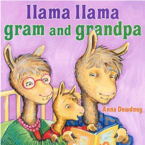 Llama Llama Gram and Grandpa - My Little J