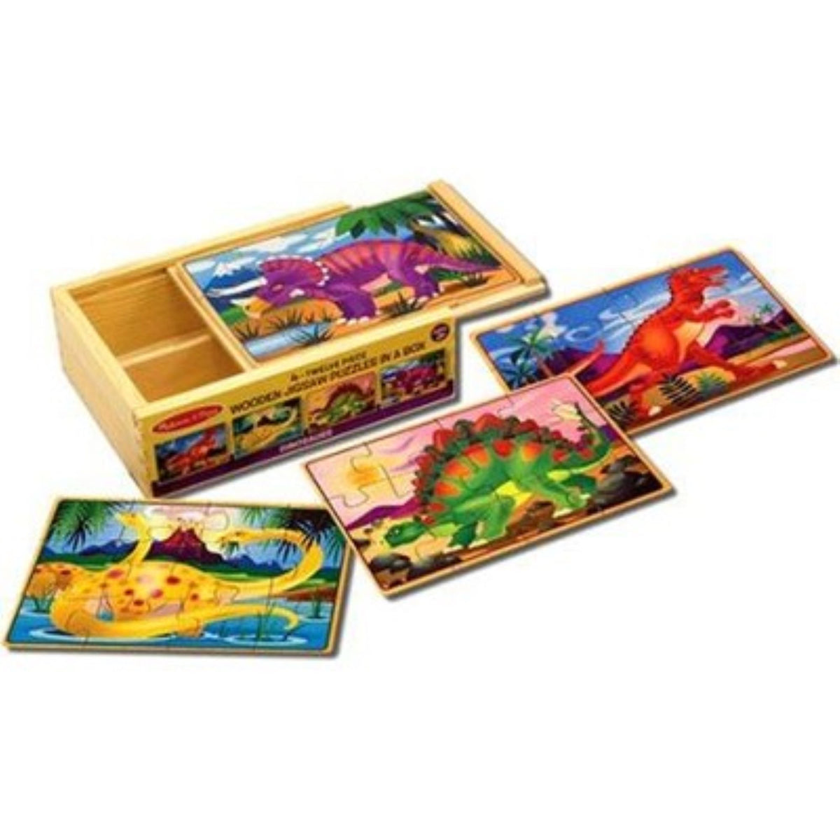 Dinosaurs Puzzles in a Box