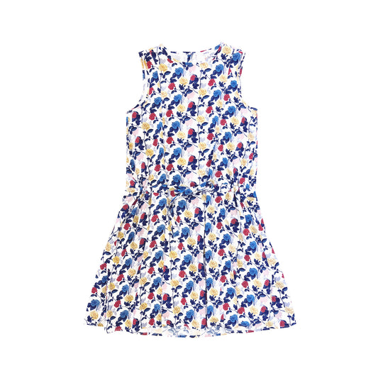 Ladies floral Sleeveless Dress - My Little J
