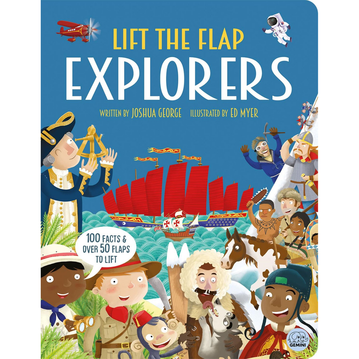 Lift The Flap Explorers (History) - My Little J
