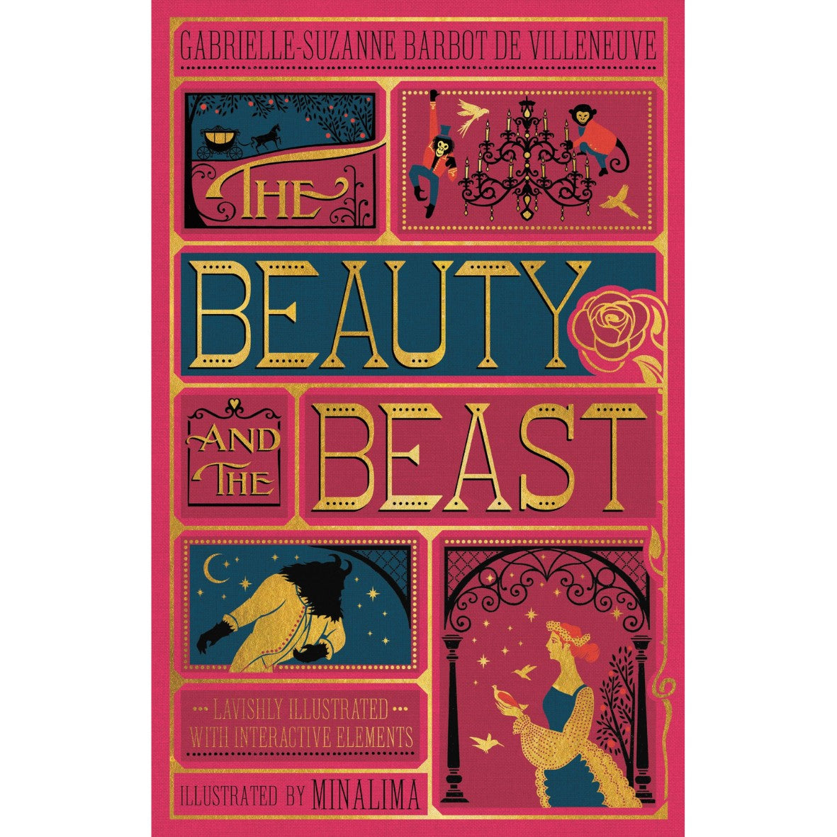 Beauty and the Beast, The (MinaLima Edition) : (Illustrated with Interactive Elements) - My Little J
