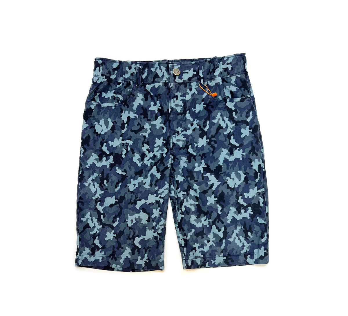 Boy's Lake Camo Print Corduroy Shorts