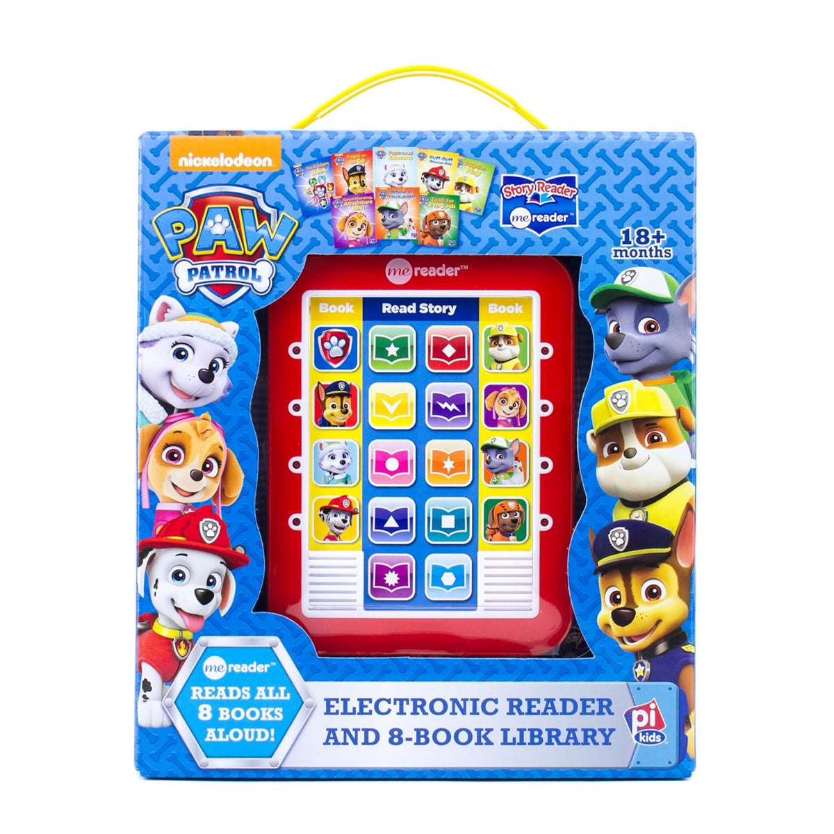 Nickelodeon PAW Patrol: 8-Book Library and Electronic Reader Sound Book Set - My Little J