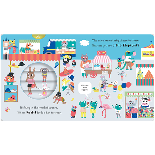 Can you see Little Elephant? : Magic changing pictures - My Little J