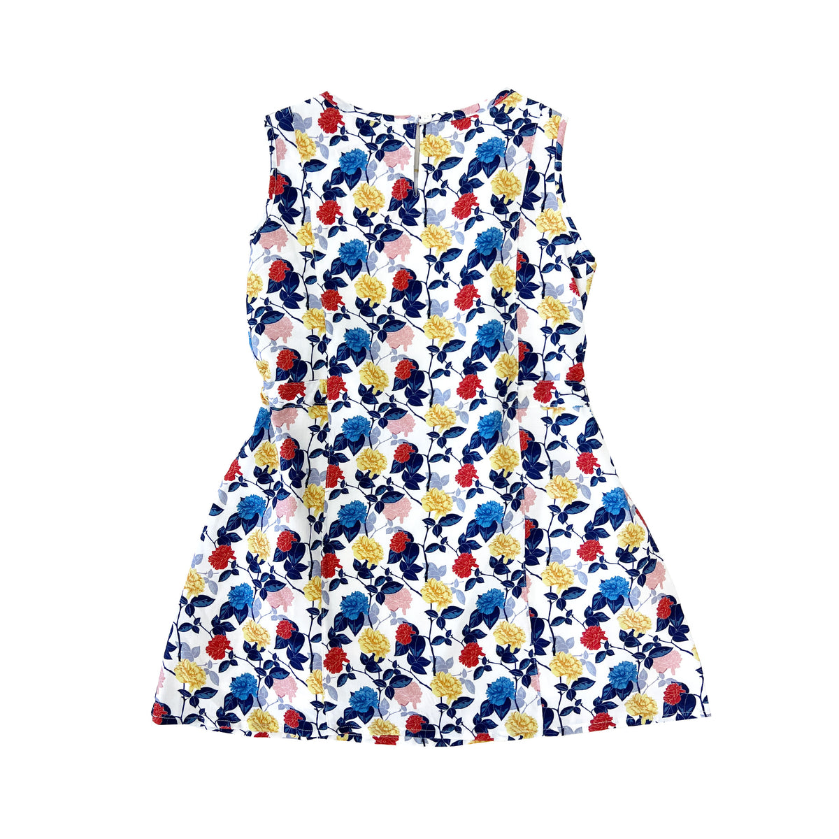 Girl's Floral Sleeveless Dress