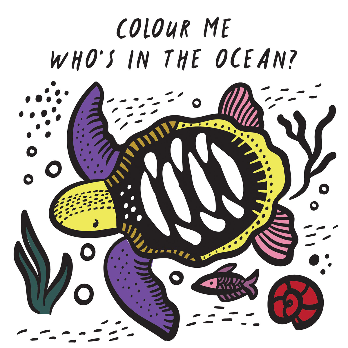 Colour Me: Who's in the Ocean? : Baby's First Bath Book Volume 1 - My Little J