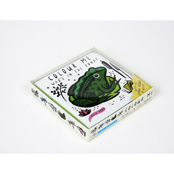 Colour Me: Who's in the Pond? : Baby's First Bath Book Volume 2