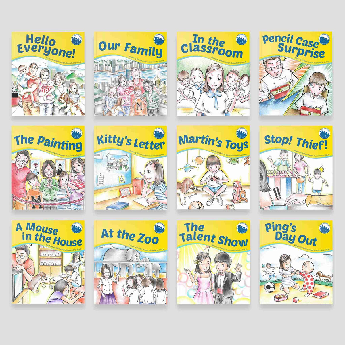 Lee Family Series Book Set (Level 1): Books 1 - 12 - My Little J