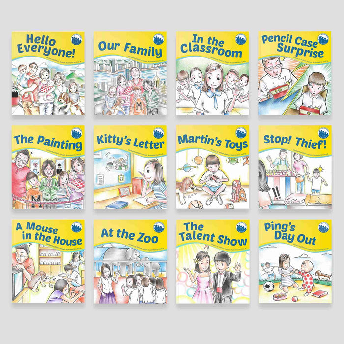 Lee Family Series Book Set (Level 1): Books 1 - 12 - My Little J