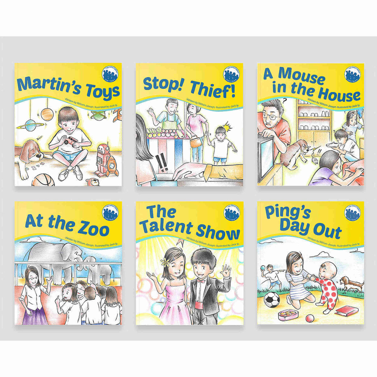 Lee Family Series Book Set (Level 1): Books 7 - 12 - My Little J