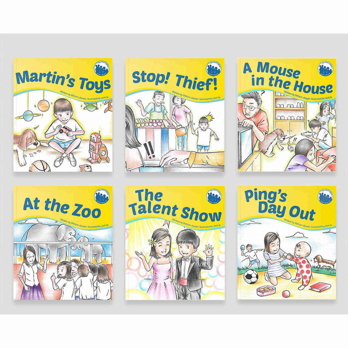 Lee Family Series Book Set (Level 1): Books 7 - 12 - My Little J