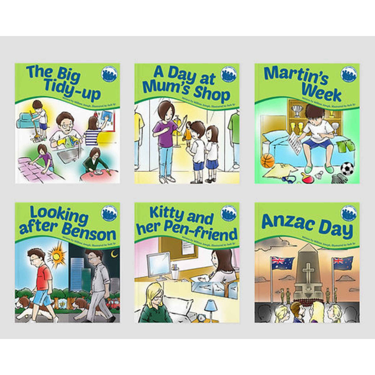 Lee Family Series Book Set (Level 2): Books 7 - 12 - My Little J
