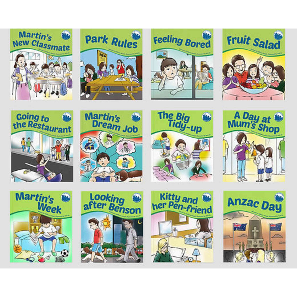 Lee Family Series Book Set (Level 2): Books 1 - 12 - My Little J