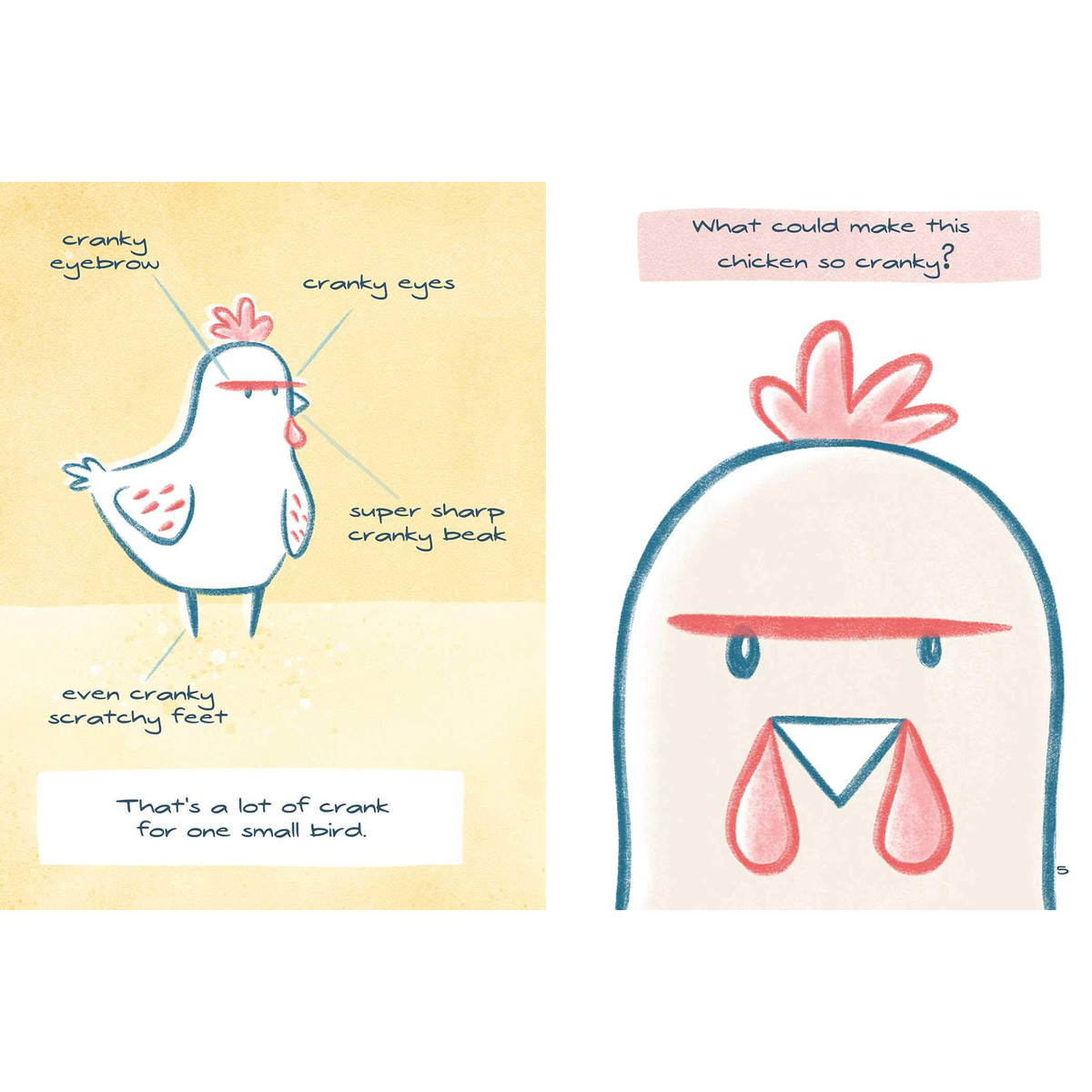 Cranky Chicken: A Cranky Chicken (Book 1) - My Little J
