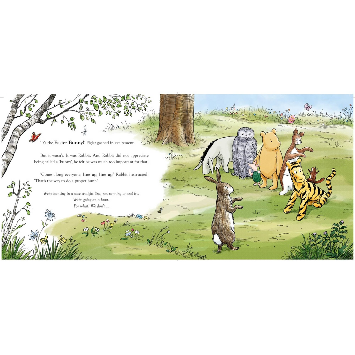 Winnie-the-Pooh Easter Hunt