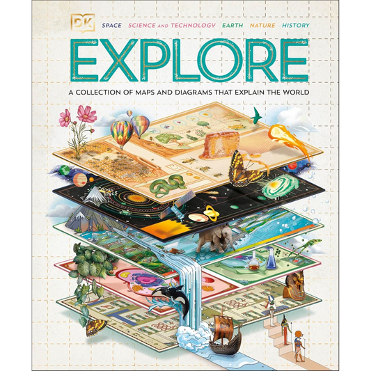Explore : A Collection of Maps and Diagrams That Explain the World - My Little J