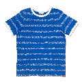 SS Crew Neck Tee - Herringbone Stripe