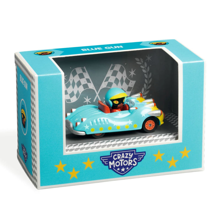 Blue Gun Crazy Motor Car