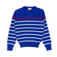 Boy's cotton color contrast stripe Sweater - My Little J